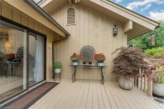 1312 Gilbrook Ct, High Point, NC 27262 - view of wooden deck