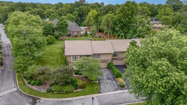 1312 Gilbrook Ct, High Point, NC 27262 - aerial view of property and surrounding area