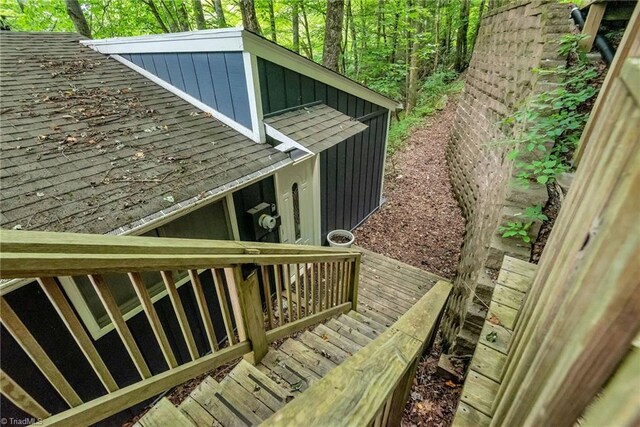 deck featuring covered porch