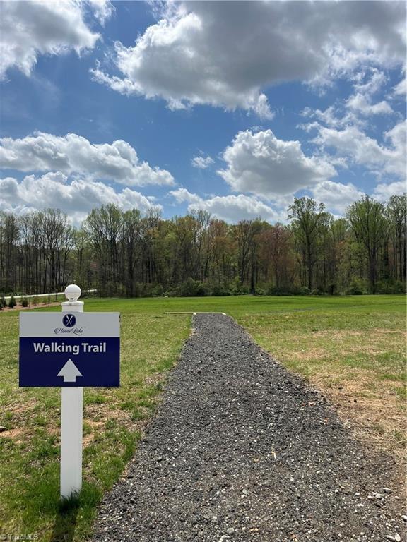 516 Raspberry Hill Rd, Winston-Salem, NC 27106 - view of road featuring a wooded view