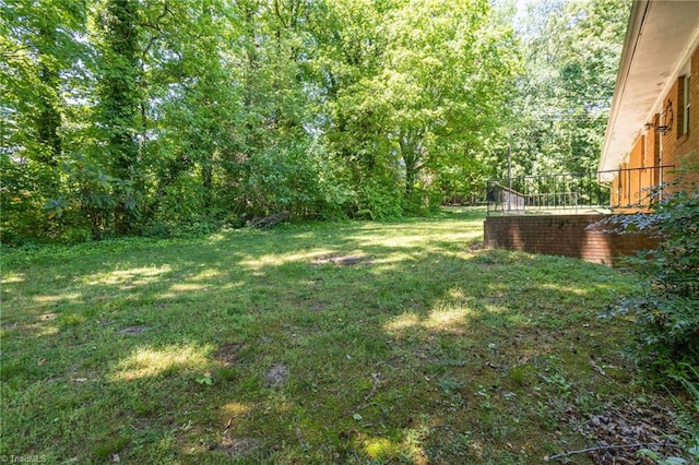view of yard