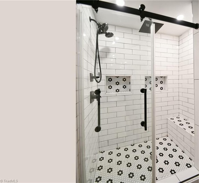 2244 US Highway 64 E, Mocksville, NC 27028 - bathroom featuring a shower stall