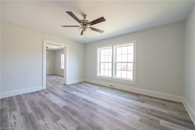 1473 Briarcliff Dr, Asheboro, NC 27205 - spare room with a wealth of natural light, baseboards, and wood finished floors
