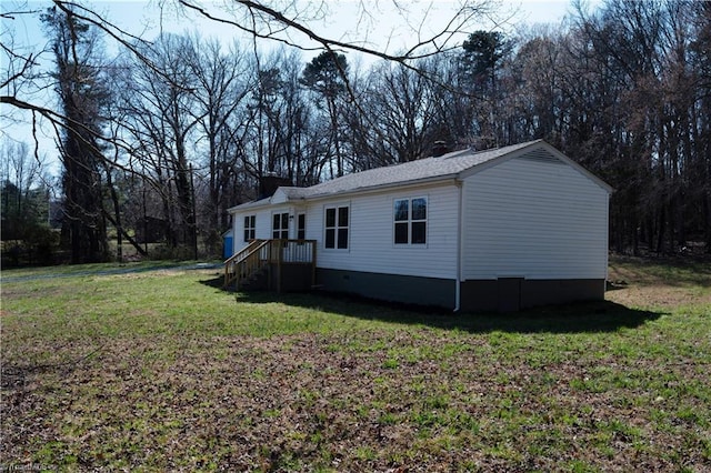 1473 Briarcliff Dr, Asheboro, NC 27205 - view of side of property with a lawn