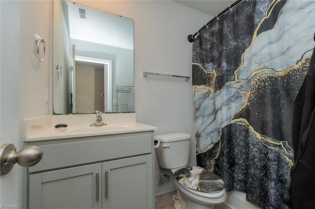 1272 Adrian Ct, Mebane, NC 27302 - full bathroom with toilet and vanity