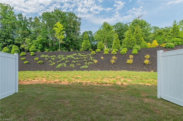 1272 Adrian Ct, Mebane, NC 27302 - view of yard featuring view of wooded area