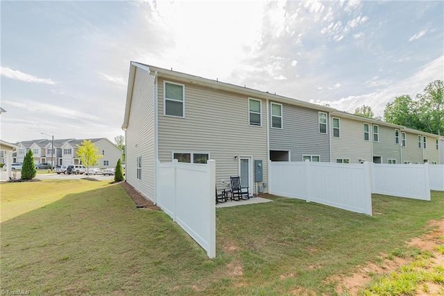 1272 Adrian Ct, Mebane, NC 27302 - back of property featuring a residential view and a patio