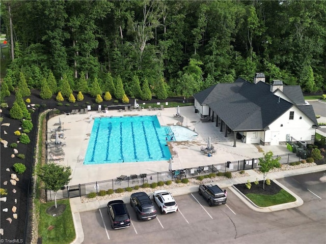 1272 Adrian Ct, Mebane, NC 27302 - community pool with a patio