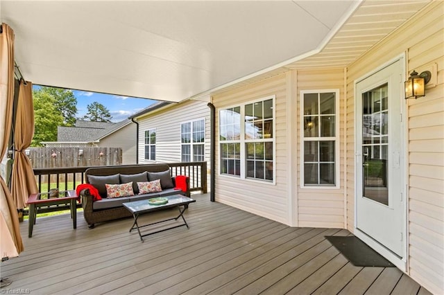 159 Forest Abbey Ln, China Grove, NC 28023 - deck with an outdoor living space