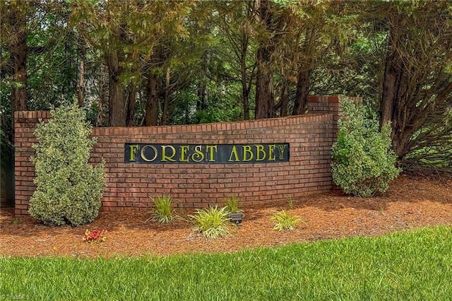159 Forest Abbey Ln, China Grove, NC 28023 - view of community sign