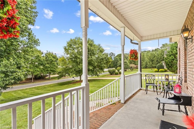 159 Forest Abbey Ln, China Grove, NC 28023 - view of covered porch