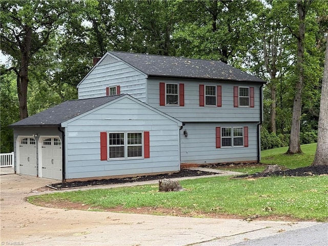 1427 Westwood Ln, Wilkesboro, NC 28697 - view of front of property featuring a garage and a front yard