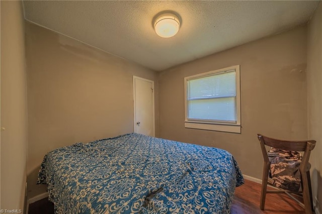 157 Blaze St, Winston-Salem, NC 27105 - bedroom with wood finished floors and a textured ceiling