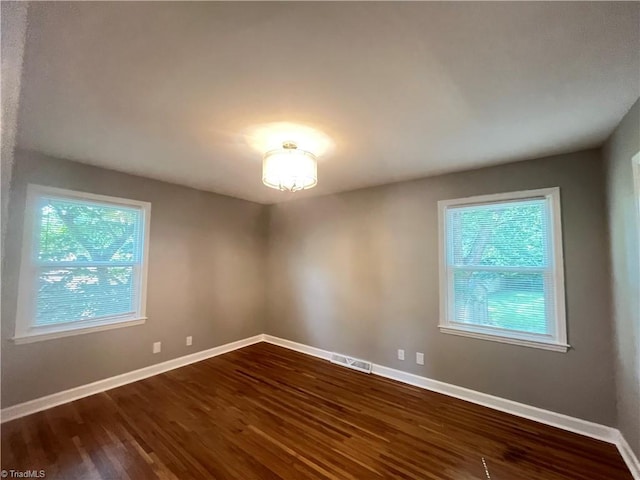 100 Petree Rd, Winston-Salem, NC 27106 - empty room with dark wood finished floors and baseboards
