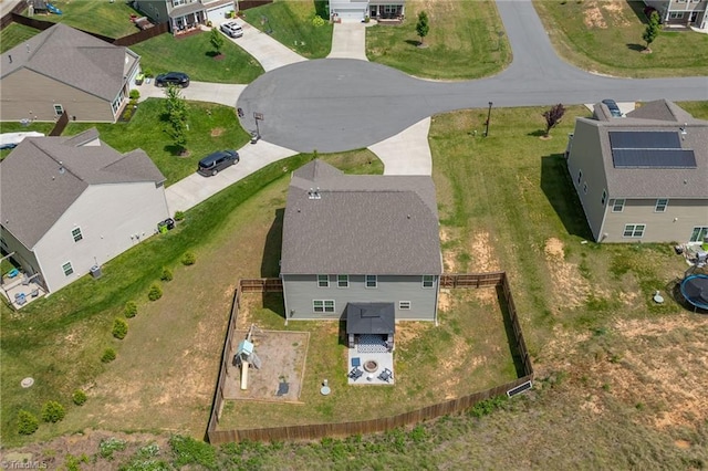 371 Royce Dr, Winston-Salem, NC 27107 - bird's eye view featuring a residential view
