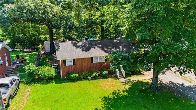 803 Buckner St, Graham, NC 27253 - view from above of property