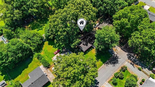 803 Buckner St, Graham, NC 27253 - drone / aerial view