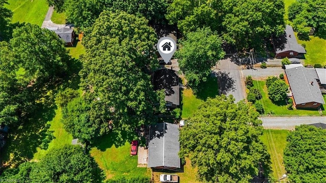 803 Buckner St, Graham, NC 27253 - bird's eye view