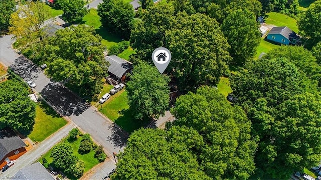 803 Buckner St, Graham, NC 27253 - bird's eye view