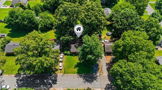 803 Buckner St, Graham, NC 27253 - drone / aerial view