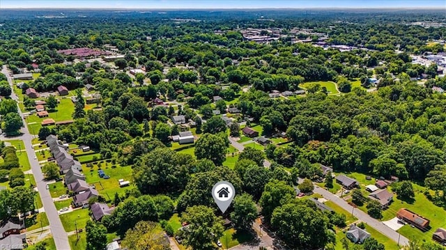 803 Buckner St, Graham, NC 27253 - drone / aerial view