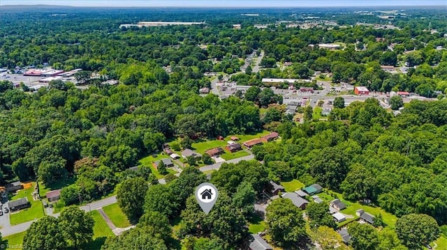 803 Buckner St, Graham, NC 27253 - bird's eye view of a forest