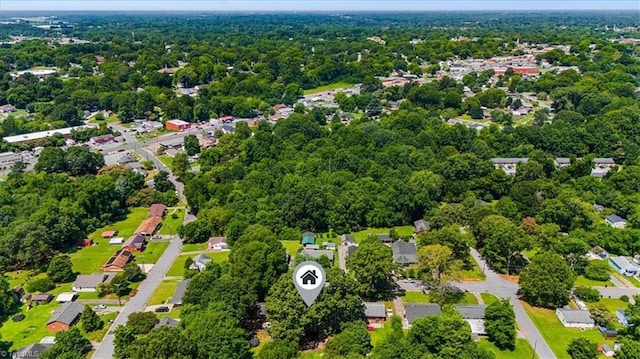 803 Buckner St, Graham, NC 27253 - bird's eye view of a forest