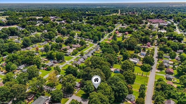 803 Buckner St, Graham, NC 27253 - drone / aerial view
