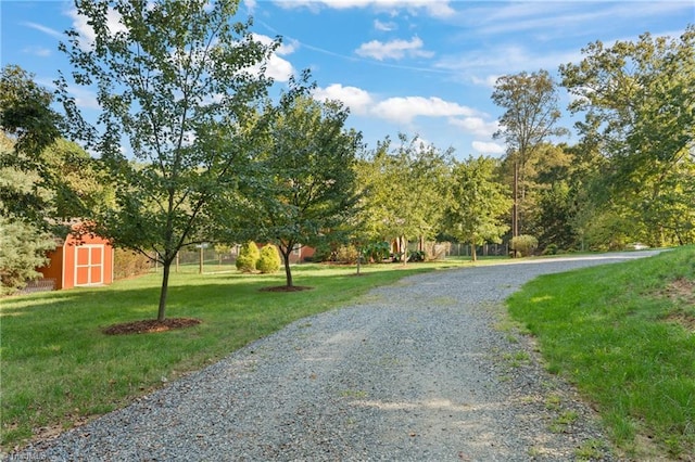 2108 Glenside Dr, Greensboro, NC 27405 - view of dirt / gravel driveway