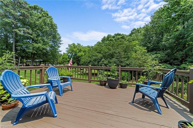 1805 Guilford College Rd, Jamestown, NC 27282 - view of deck