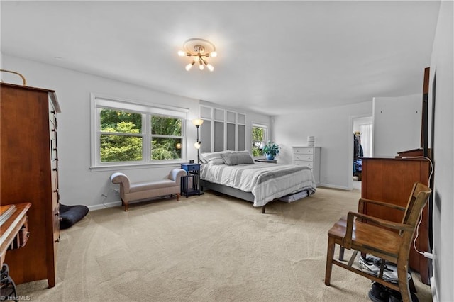 1805 Guilford College Rd, Jamestown, NC 27282 - carpeted bedroom with baseboards