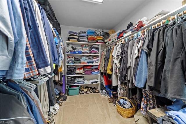 1805 Guilford College Rd, Jamestown, NC 27282 - walk in closet featuring carpet