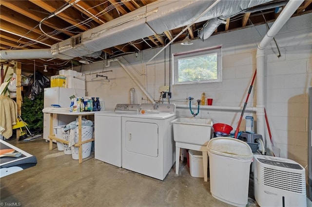 1805 Guilford College Rd, Jamestown, NC 27282 - laundry room featuring washing machine and clothes dryer