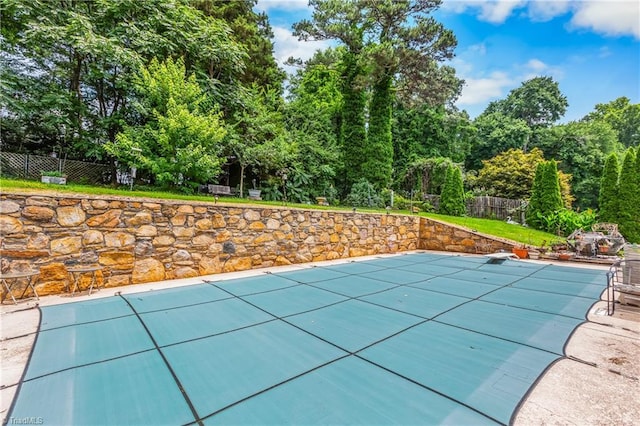 6115 Winview Heights St, Clemmons, NC 27012 - view of pool featuring a diving board