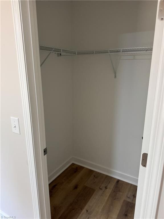 2322 Fernwood Dr, Greensboro, NC 27408 - spacious closet featuring wood finished floors