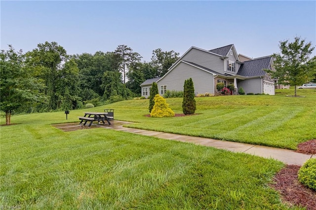 4116 Branch Point Ct, Pfafftown, NC 27040 - view of side of property featuring a lawn