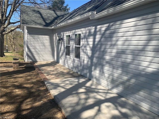 744 Caleb St, Eden, NC 27288 - view of home's exterior with a shingled roof