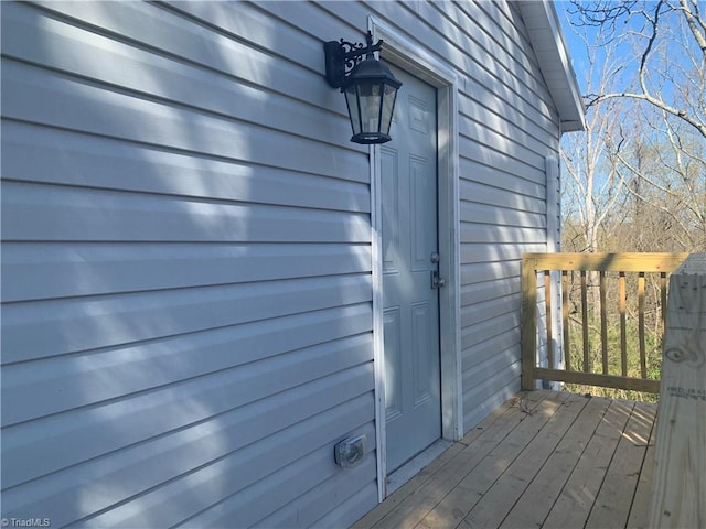 744 Caleb St, Eden, NC 27288 - view of deck