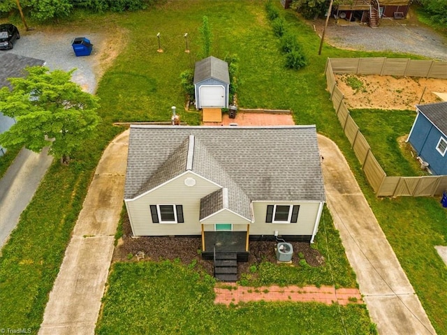 aerial view