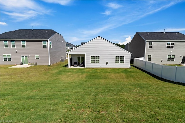 416 Bryson Blvd, Lexington, NC 27295 - rear view of house with a patio