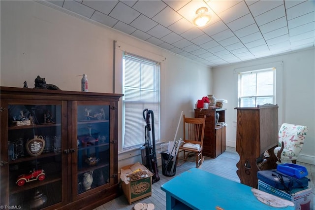 office featuring ornamental molding