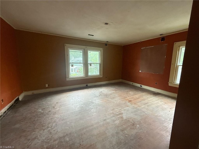 302 Louise Ave, High Point, NC 27262 - empty room featuring ornamental molding and baseboards
