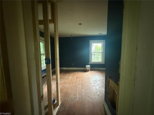 302 Louise Ave, High Point, NC 27262 - spare room featuring wood finished floors