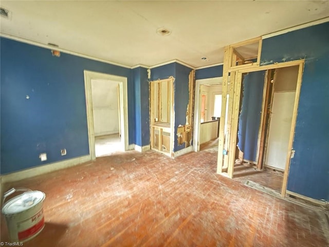 302 Louise Ave, High Point, NC 27262 - unfurnished bedroom with crown molding and baseboards