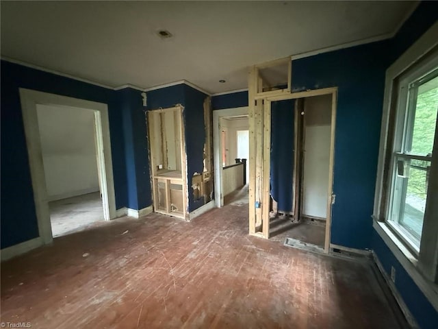 302 Louise Ave, High Point, NC 27262 - unfurnished bedroom featuring ornamental molding and baseboards