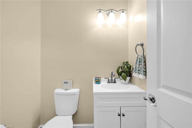 2305 Hunters Ridge Dr, Pleasant Garden, NC 27313 - bathroom with toilet and vanity