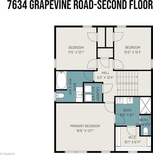 7634 Grapevine Rd, Lewisville, NC 27023 - floor plan