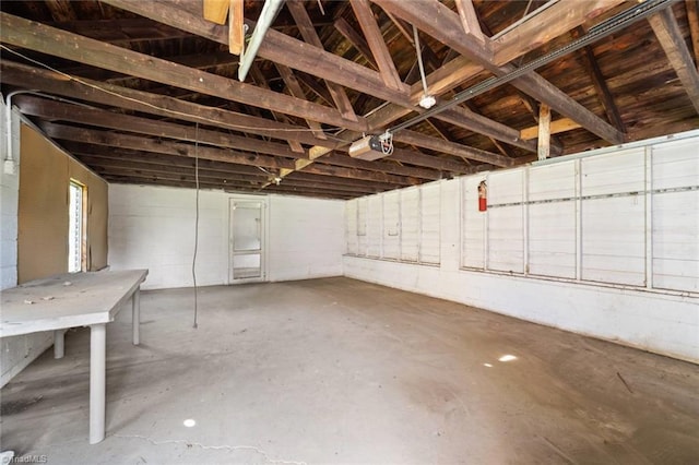 3231 Arlington Dr, Winston-Salem, NC 27103 - garage with a garage door opener
