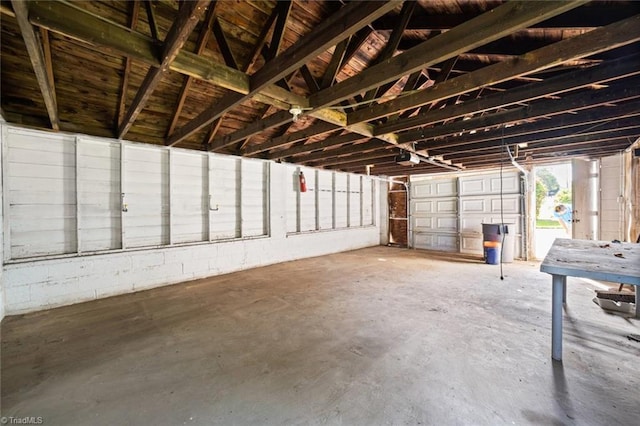 3231 Arlington Dr, Winston-Salem, NC 27103 - garage featuring a garage door opener