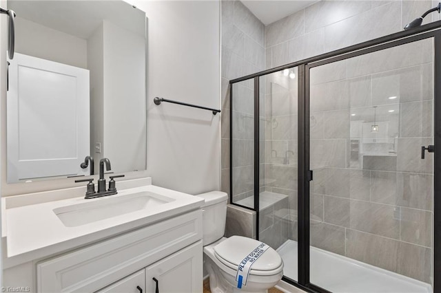 271 Redland Rd, Advance, NC 27006 - full bath with vanity and a stall shower